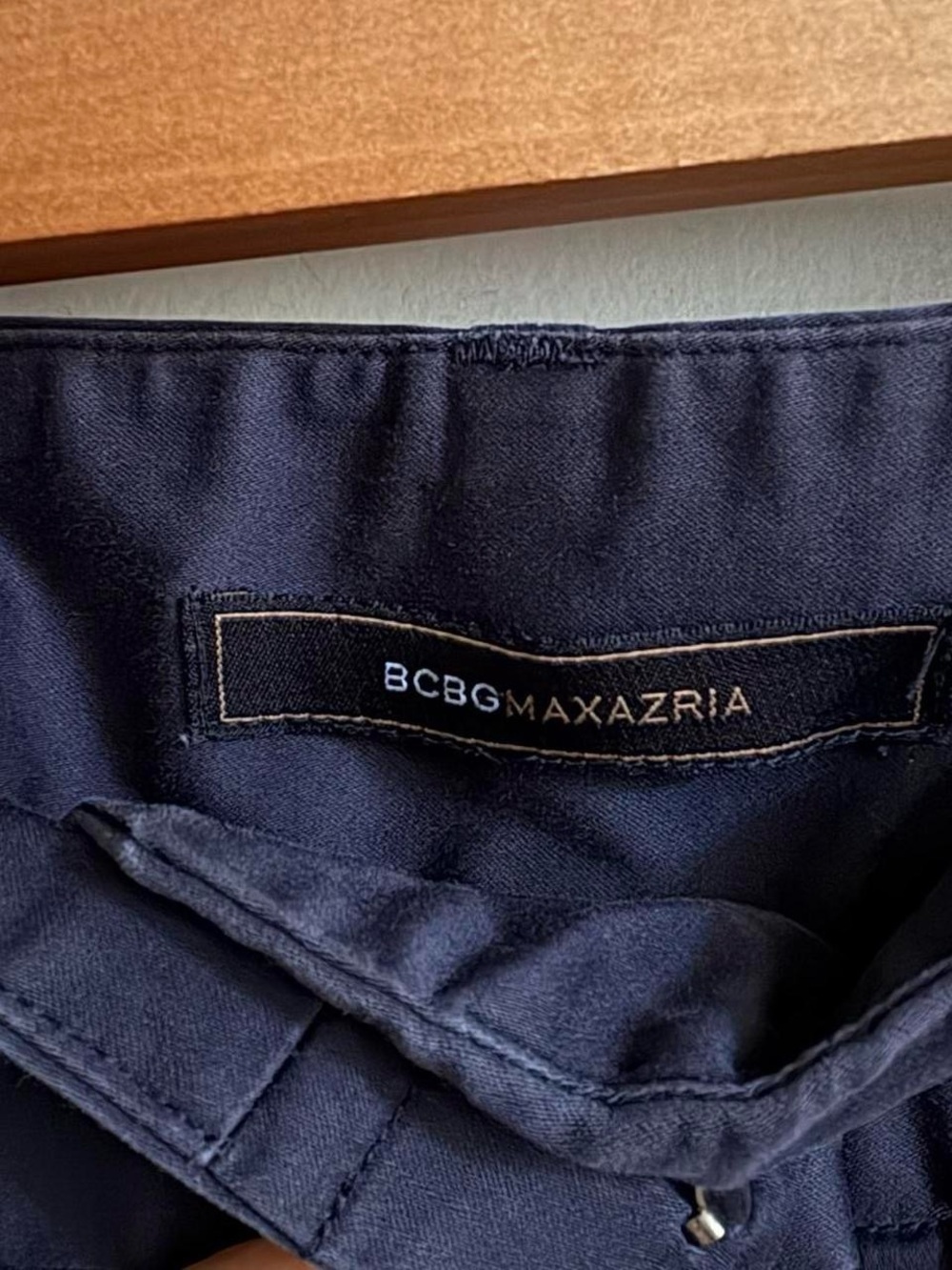 Wide Leg Cotton Trousers — BCBG Maxazria - Picture 5 of 6